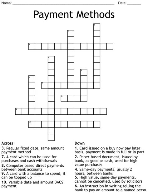 The Crossword Solver found 30 answers to "GROCERY PAYMENT OPTION ABBR", 3 letters crossword clue. . Grocery payment option crossword